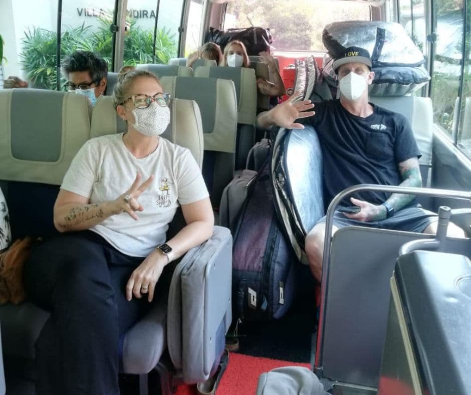 Bus with driver Sri Lanka - private tour